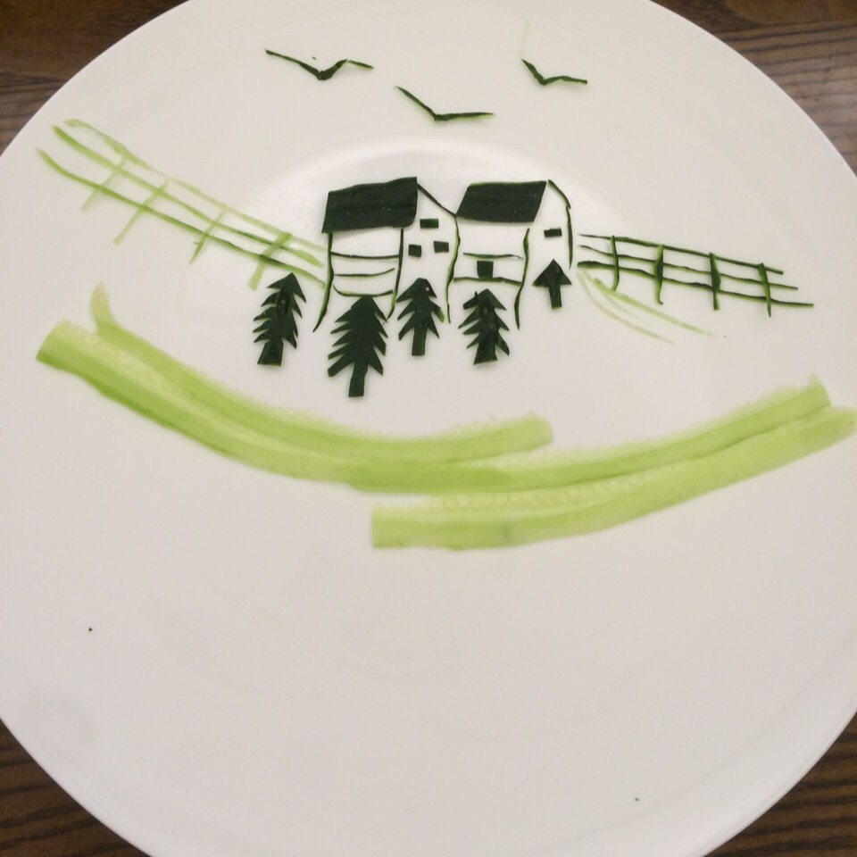 另类黄瓜拼盘