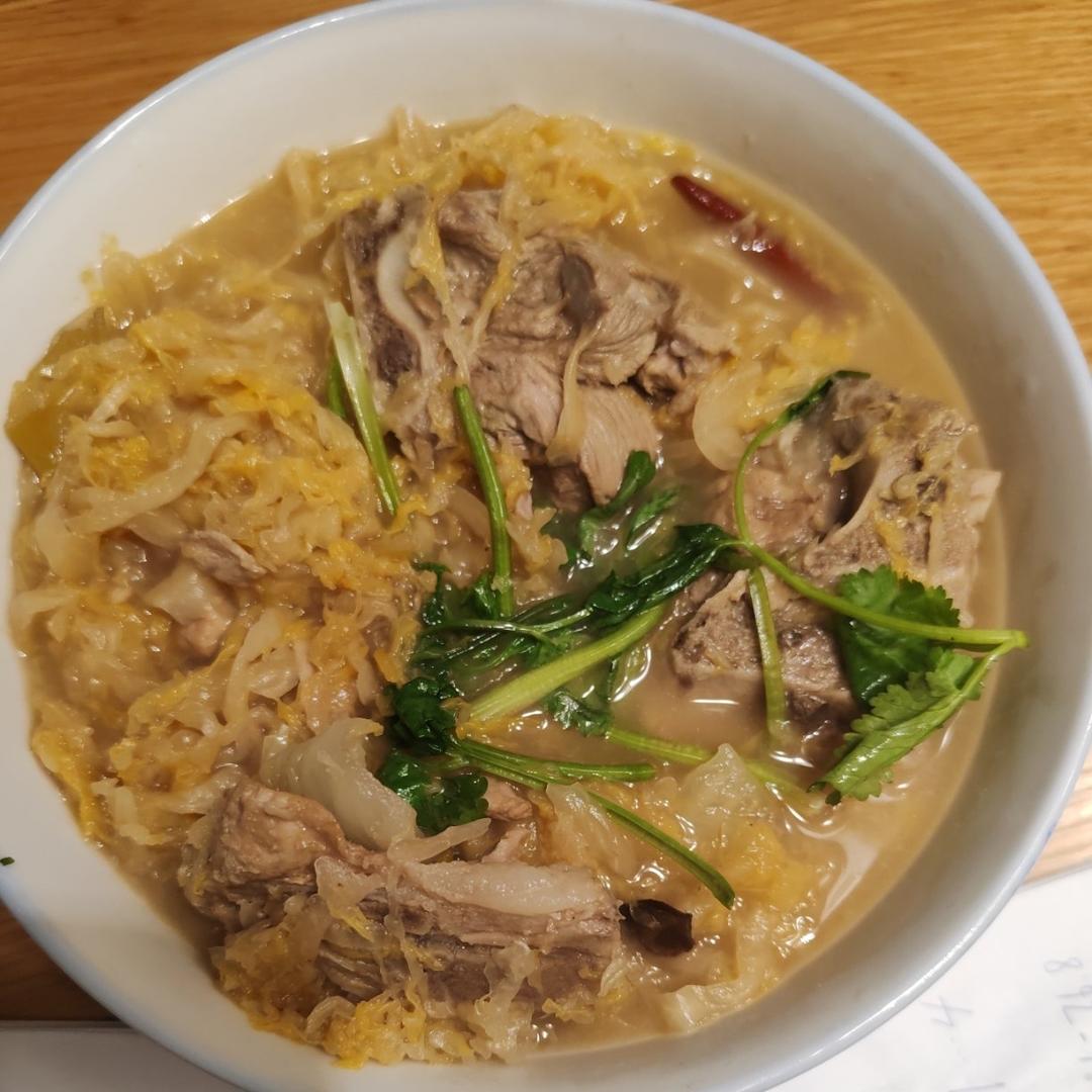 东北酸菜大骨棒