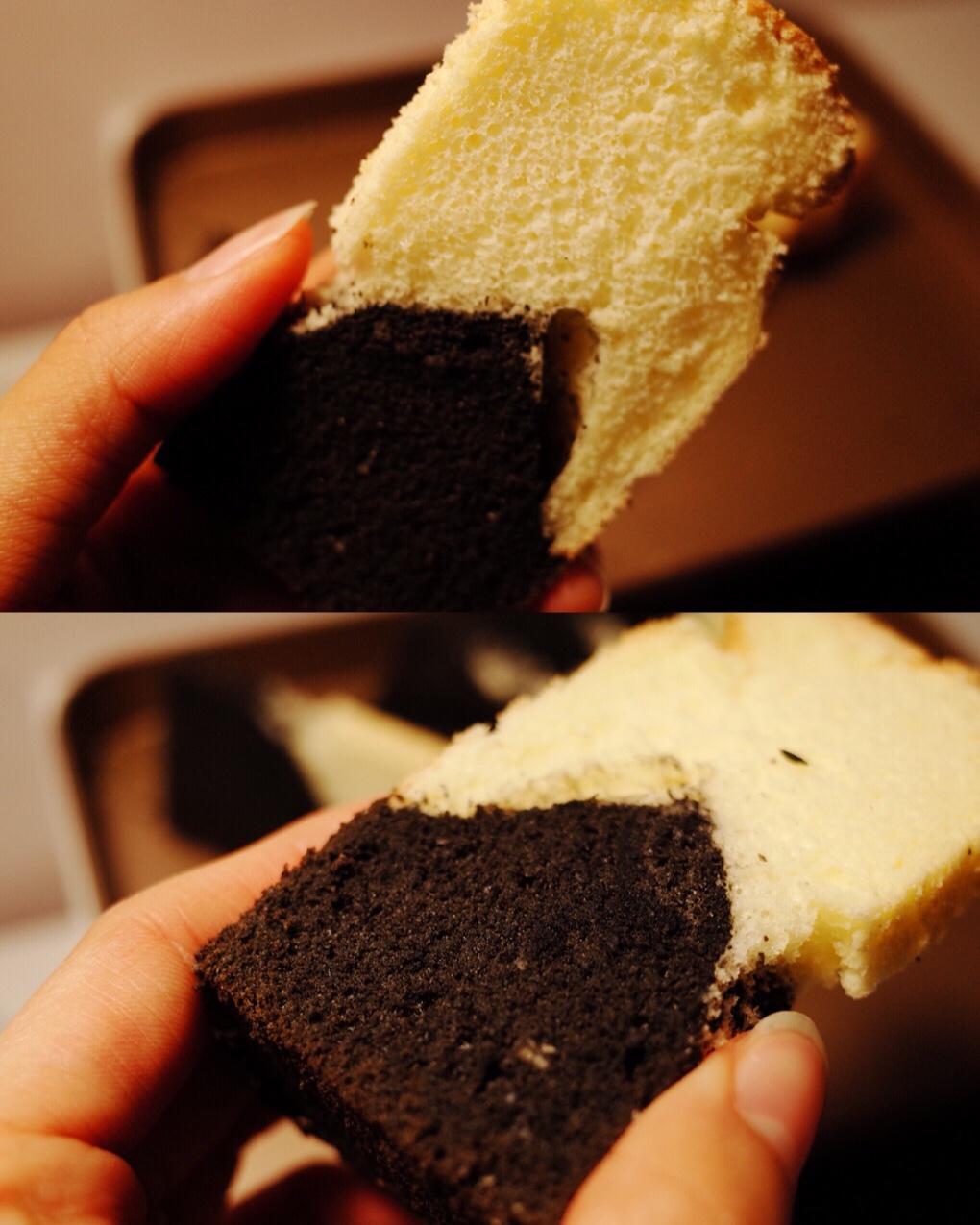 中岛老师的双层黑芝麻酱戚风