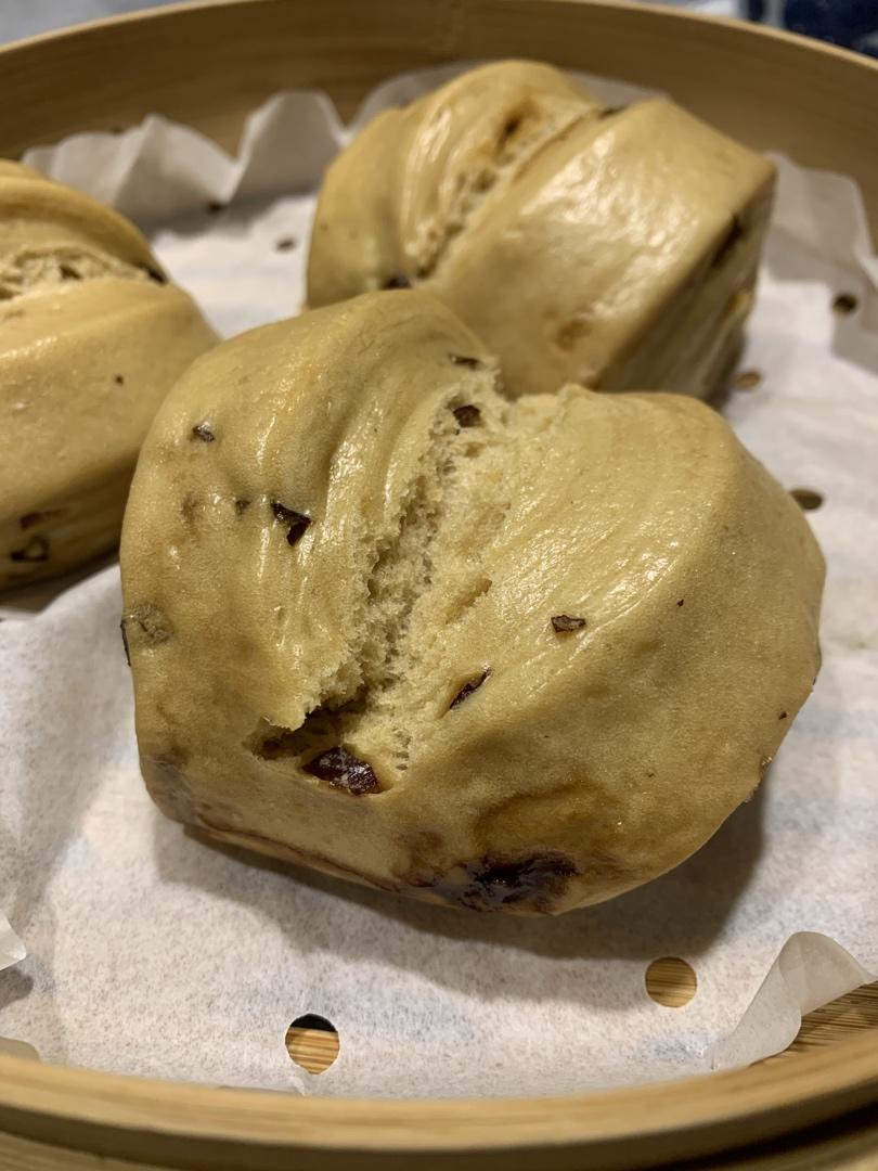 有料的红糖馒头（土豪包）