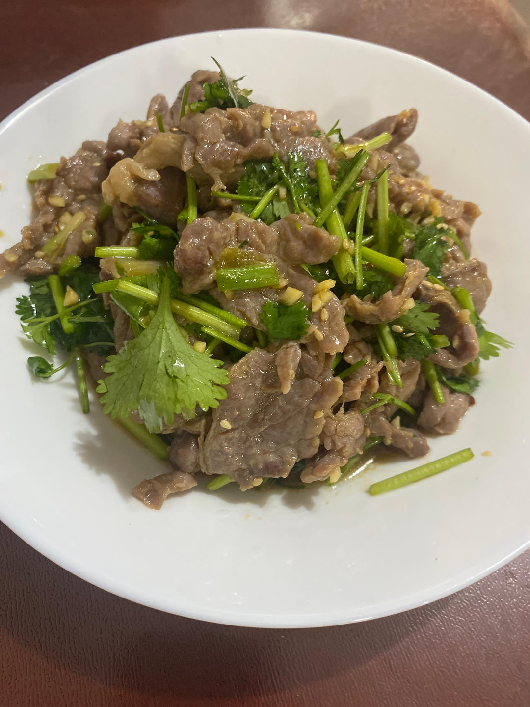 丈母娘吃了都夸的凉拌香菜牛肉