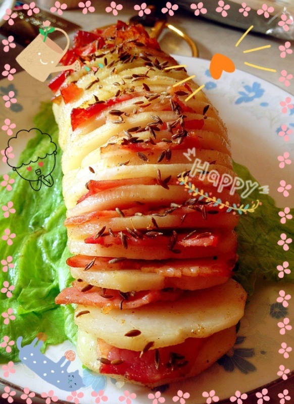培根风琴烤土豆