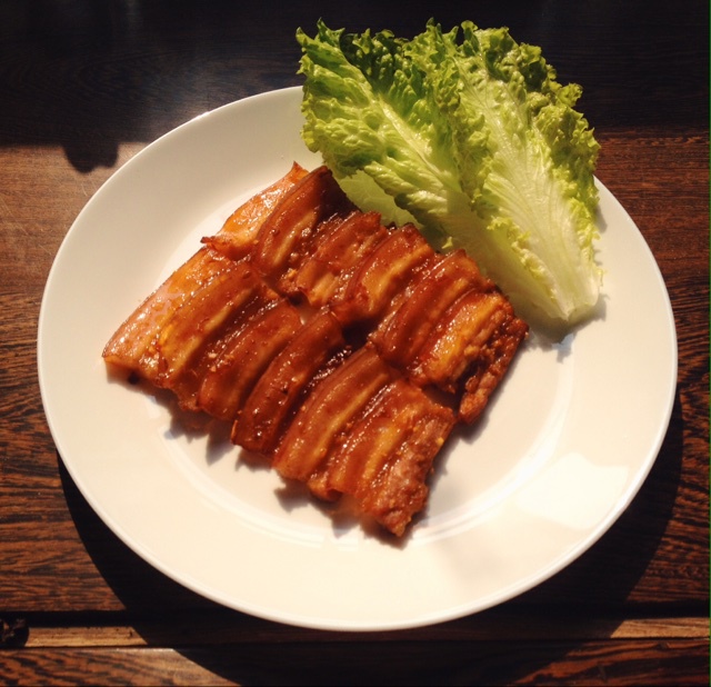 xiaoalee做的韩式烤五花肉