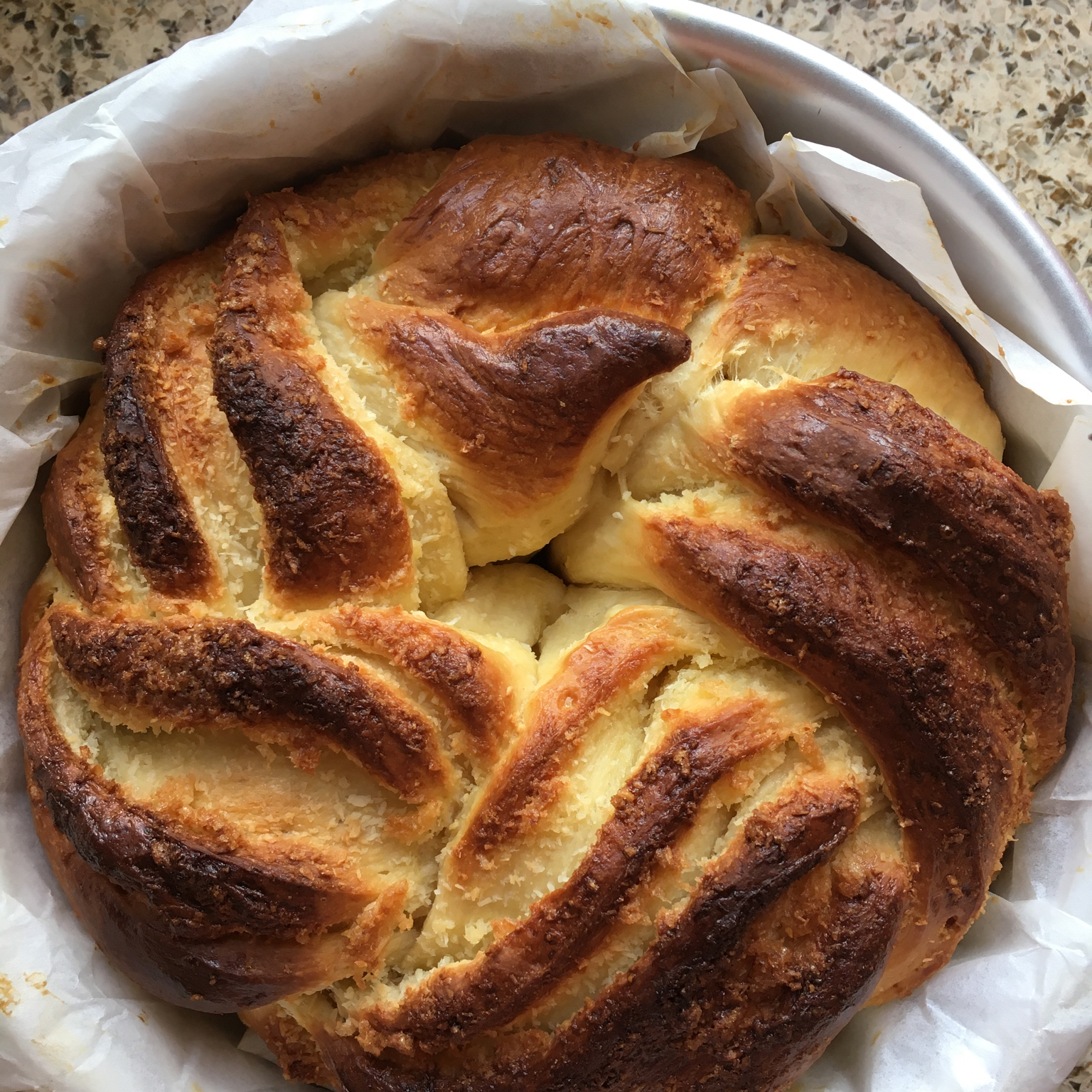 椰蓉吐司面包 Coconut Loaf