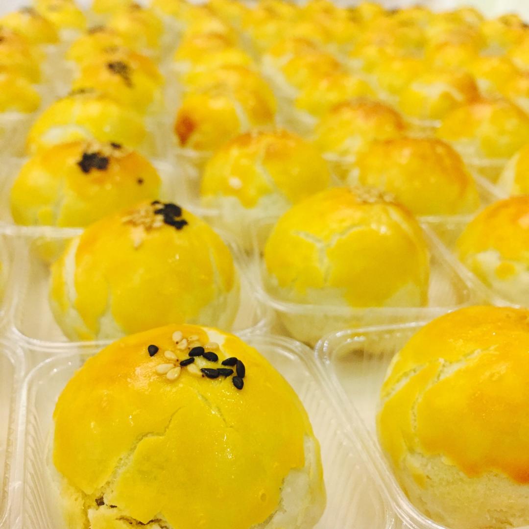 比马卡龙酥胸还酥的蛋黄酥#最强伴手礼系列#