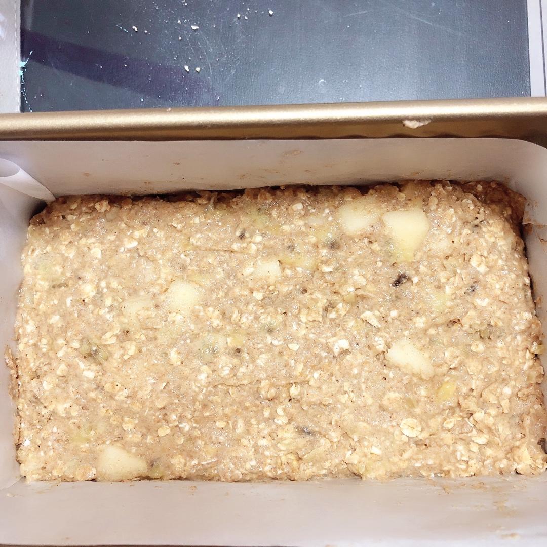 暖香燕麦苹果快手面包丨健康·烘焙