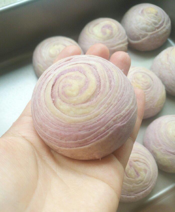 麻薯香芋酥/台湾大甲芋头酥(无猪油完美复刻2015.10修订各种抹茶酥、绿茶酥、蛋黄酥、紫薯酥通用哟）