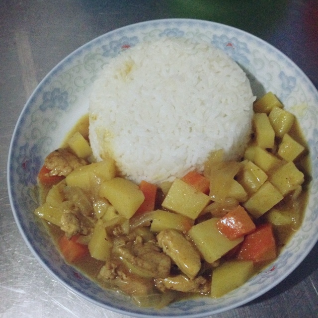 咖喱鸡肉饭