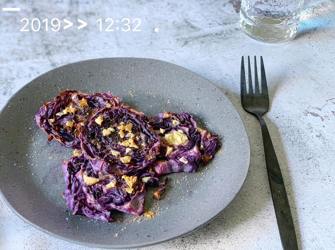 【健康三餐】香烤紫甘蓝