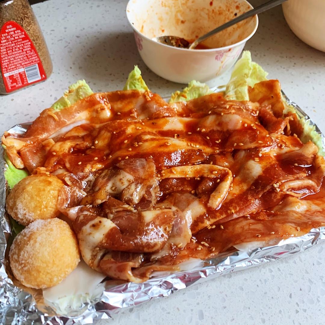 五花肉烤土豆片（北鼎烤箱食谱）