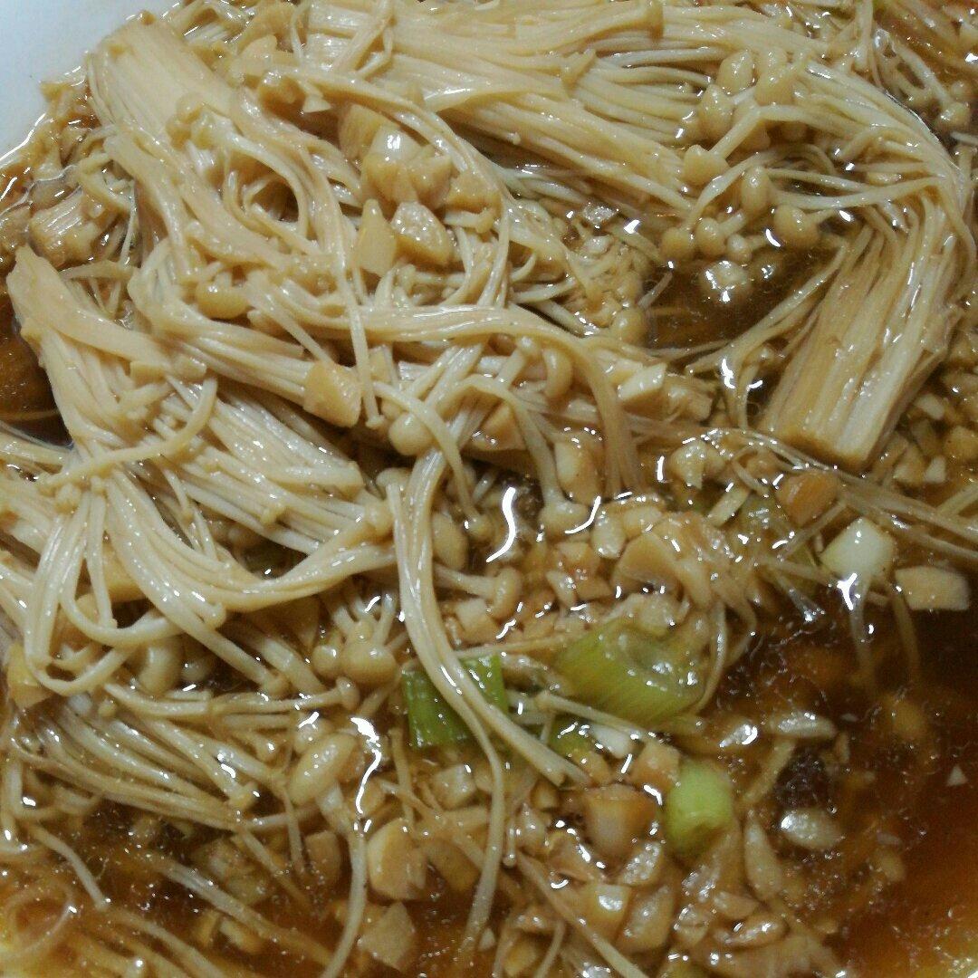 蒜蓉蒸金针菇