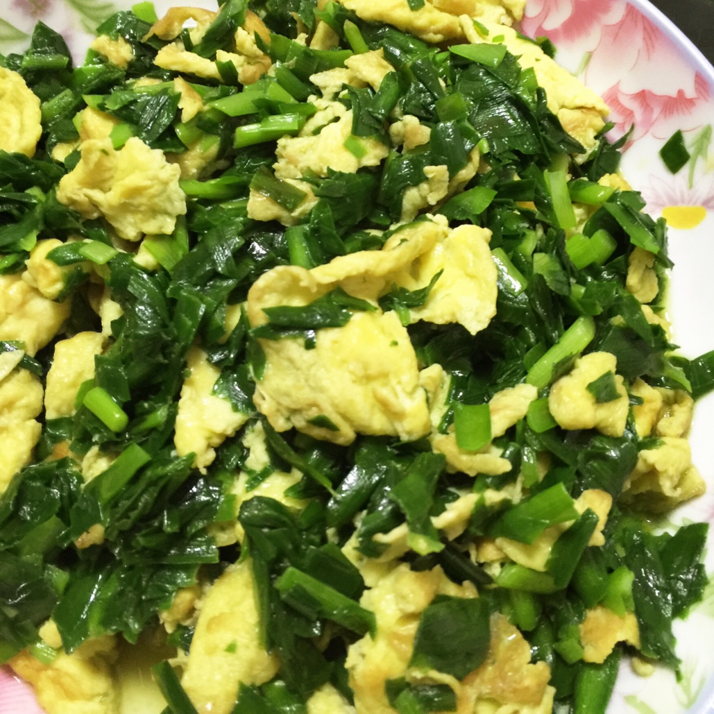 韭菜炒鸡蛋