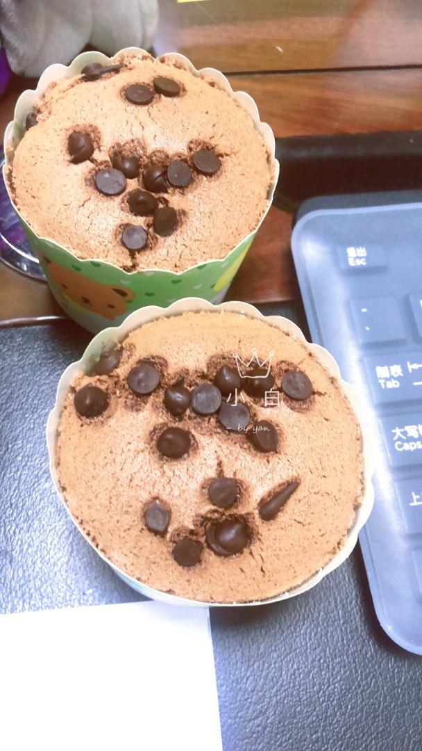 巧克力戚风杯子蛋糕