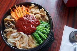 韩国石锅拌饭的做法 步骤5