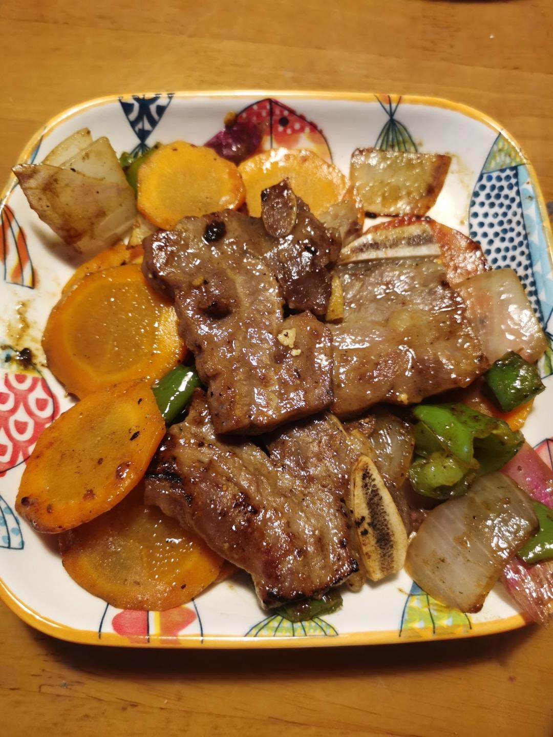 0失败孩子超爱吃的洋葱焗牛仔骨