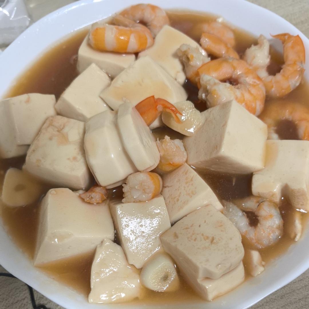 虾仁豆腐