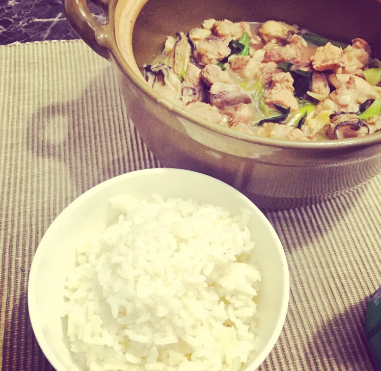 蒜香生蚝焖排骨