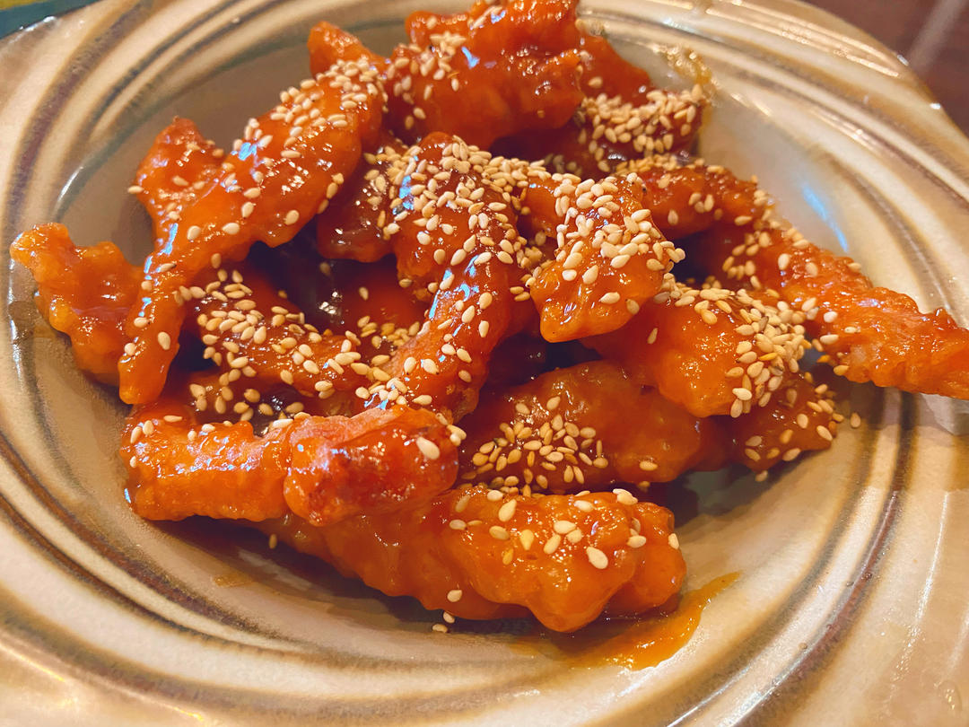 糖醋里脊 超嫩鸡胸肉版