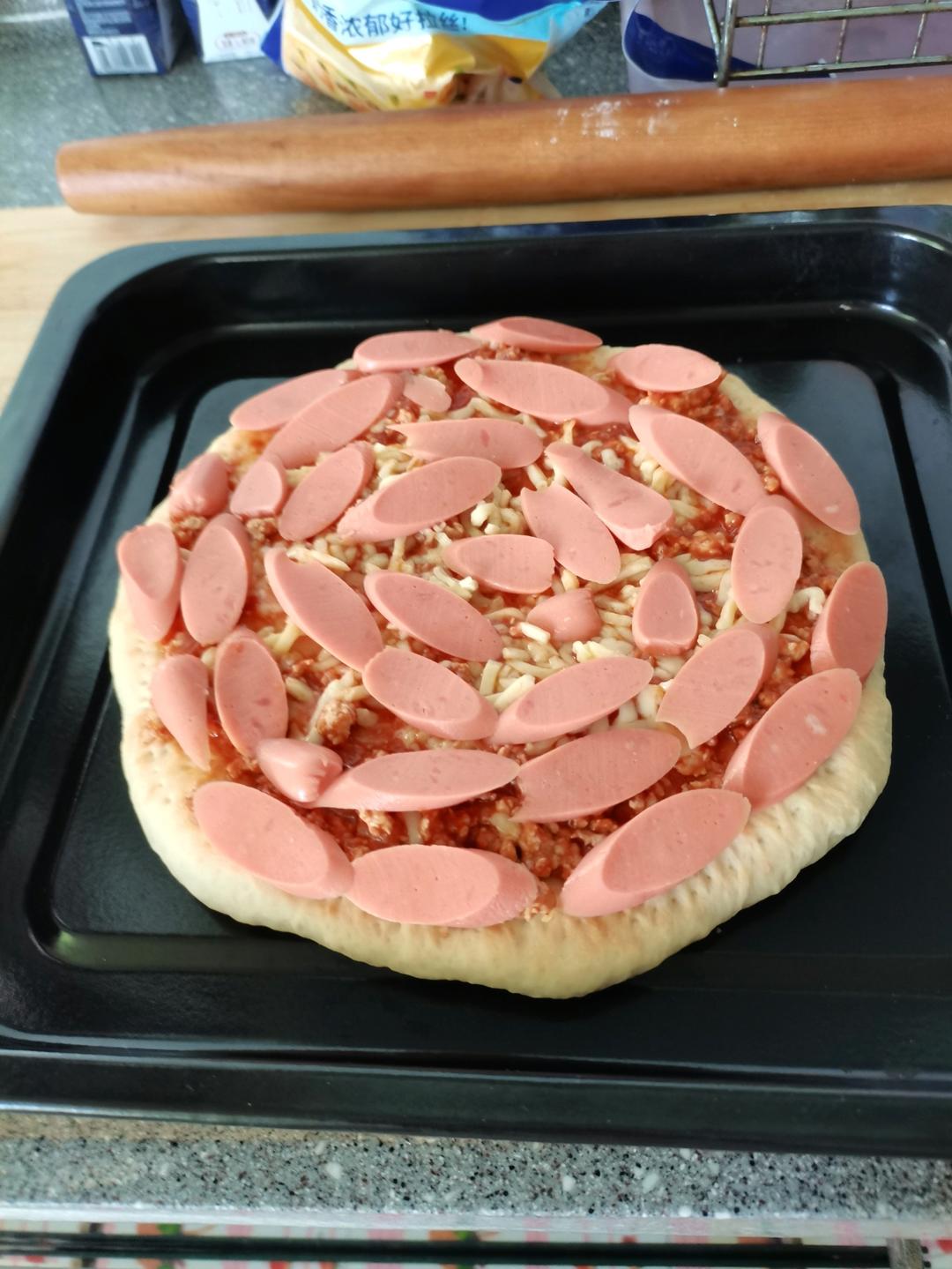 8寸披萨饼皮做法（🉑️厚🉑️薄，🉑️脆🉑️软）4张