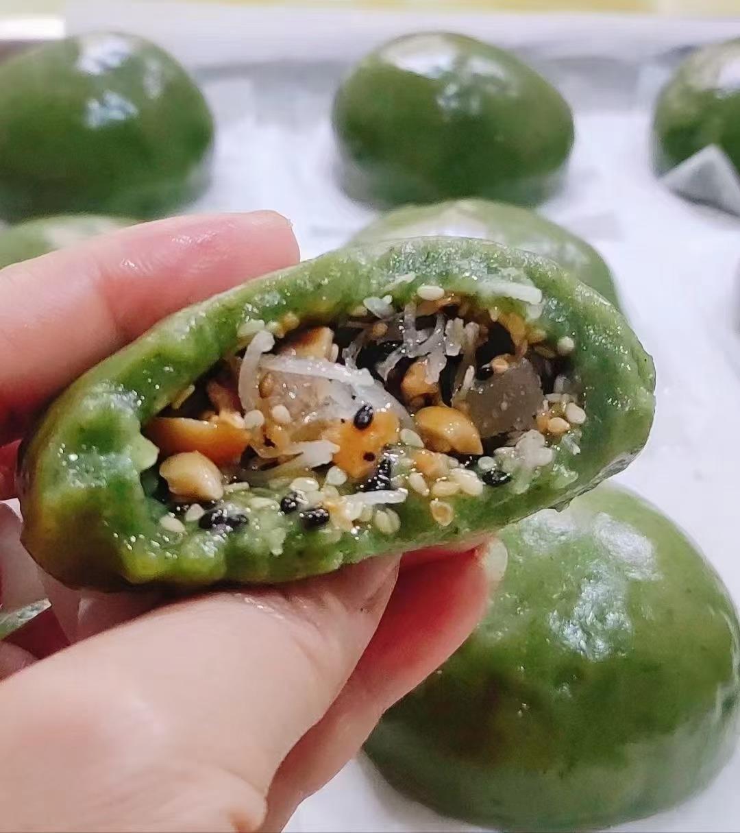 超好吃的青团（有艾叶的保存方法）