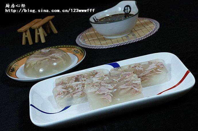 水晶肘子的做法