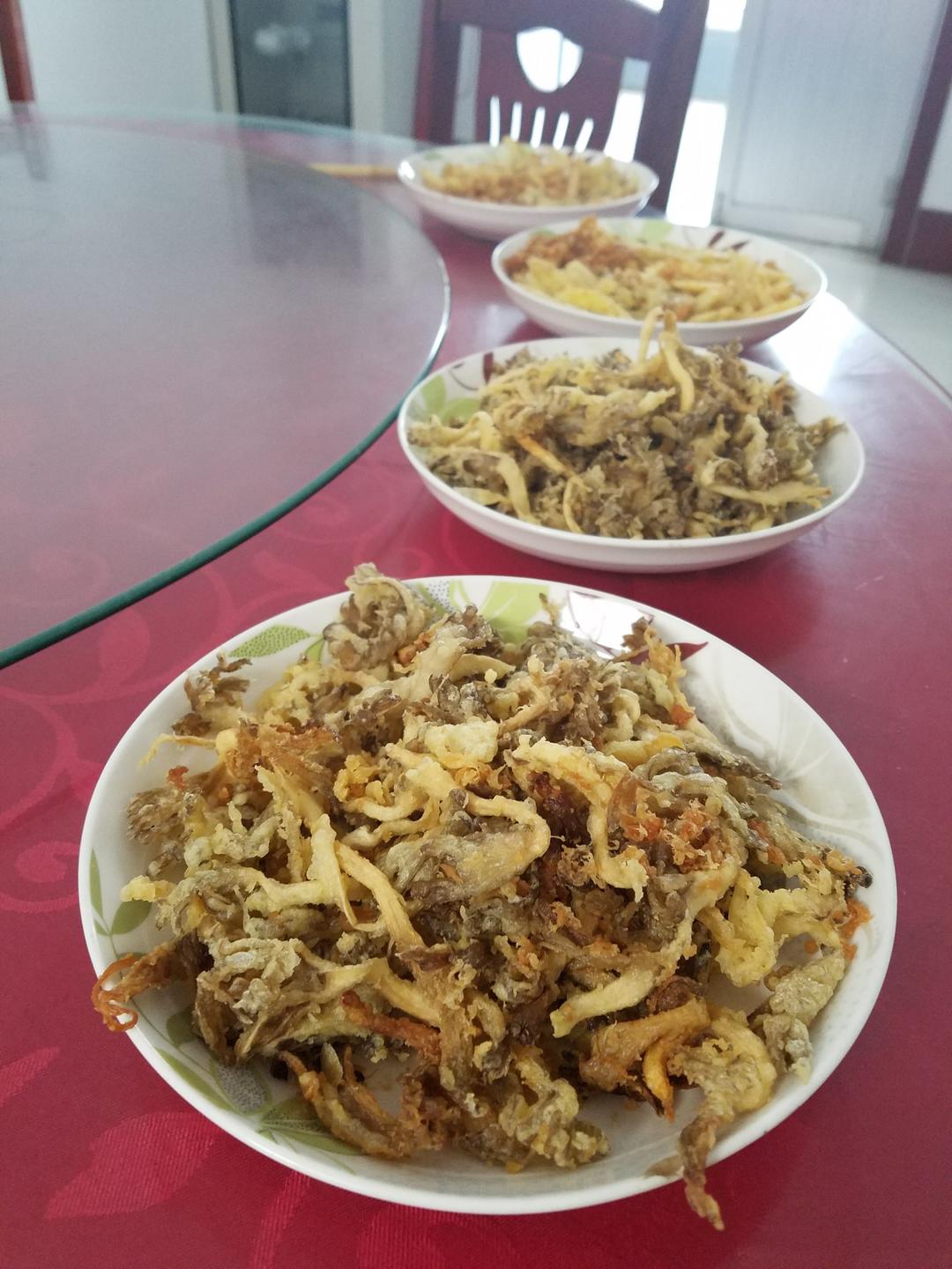 炸蘑菇