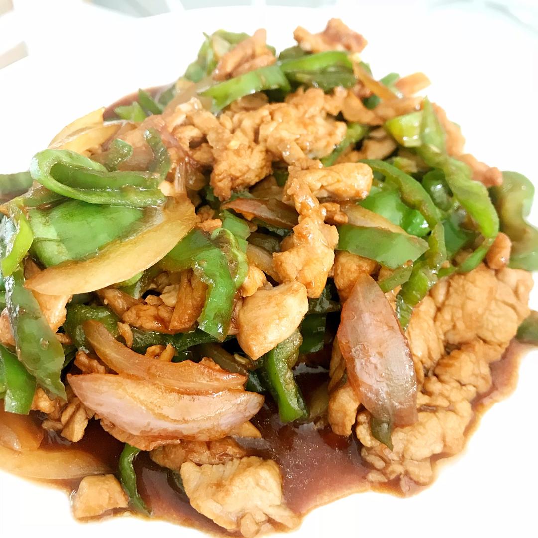 青椒炒肉丝