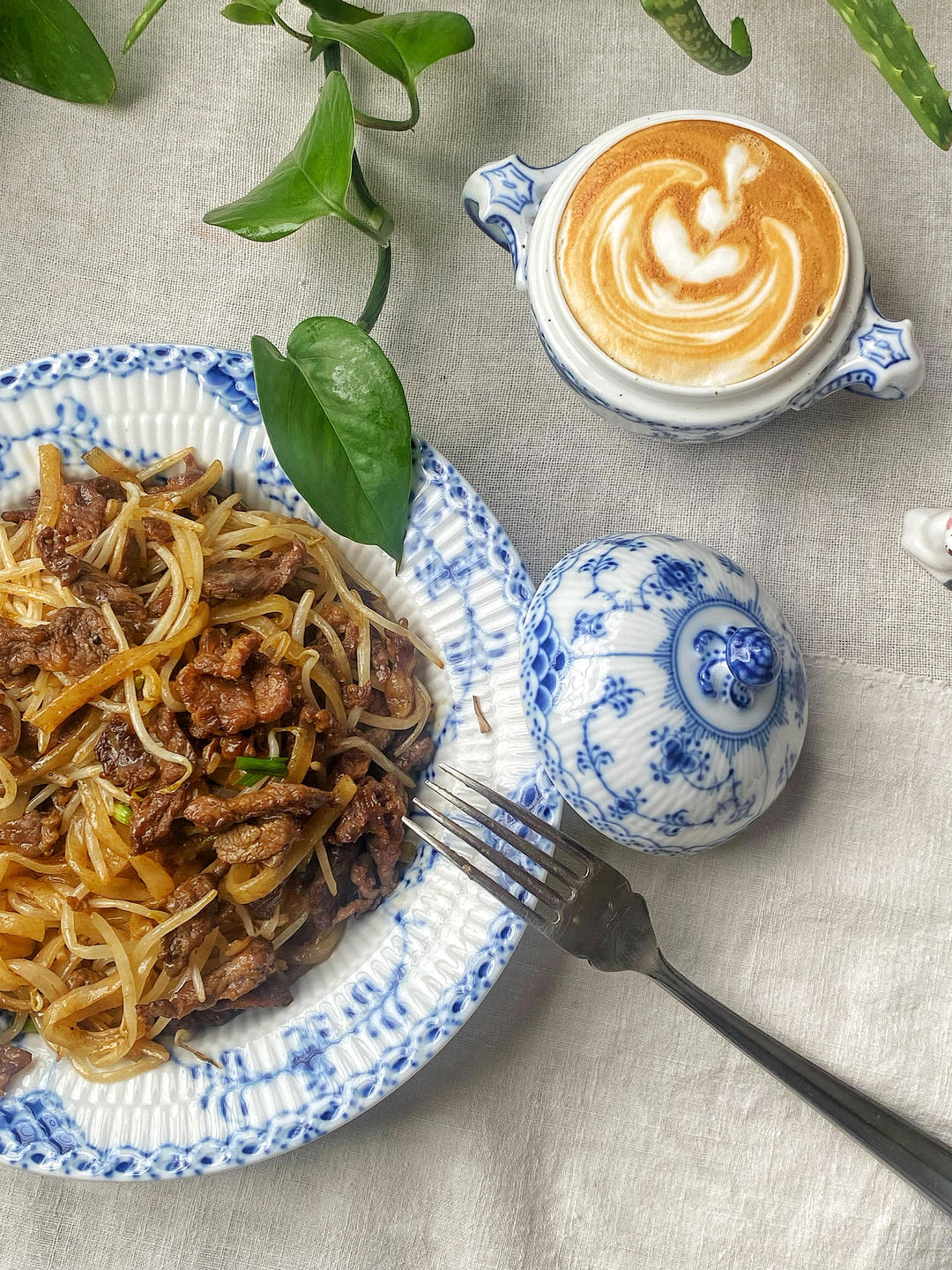 干炒牛河，不颠锅，不粘锅的小窍门