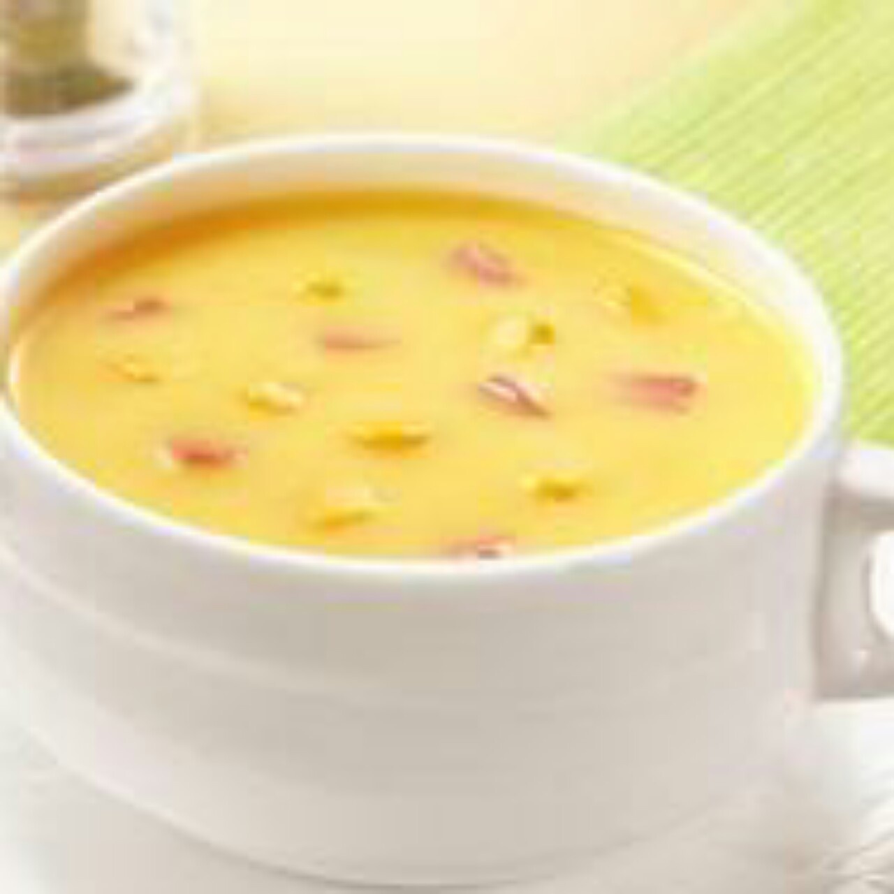 火腿玉米浓汤
