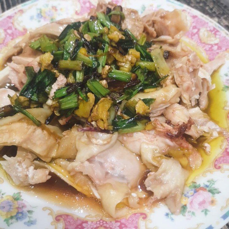 葱油鸡（详细版.吃了忘不了的美味）