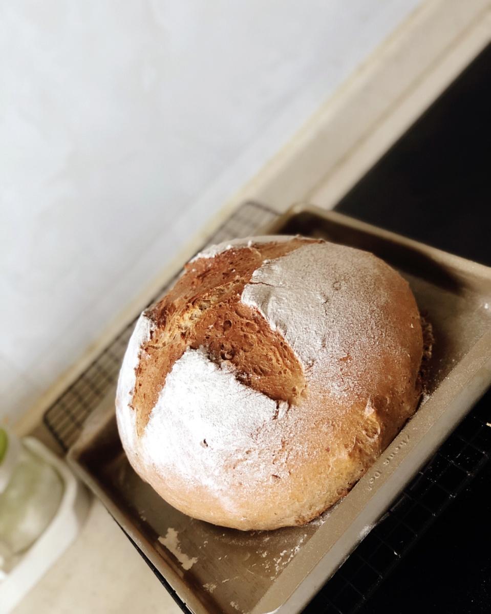 全麦蜂蜜核桃面包