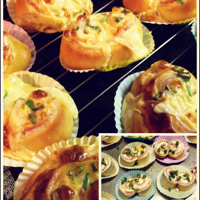 培根乳酪小面包