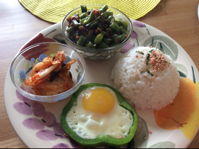 肉沫豆角下饭菜