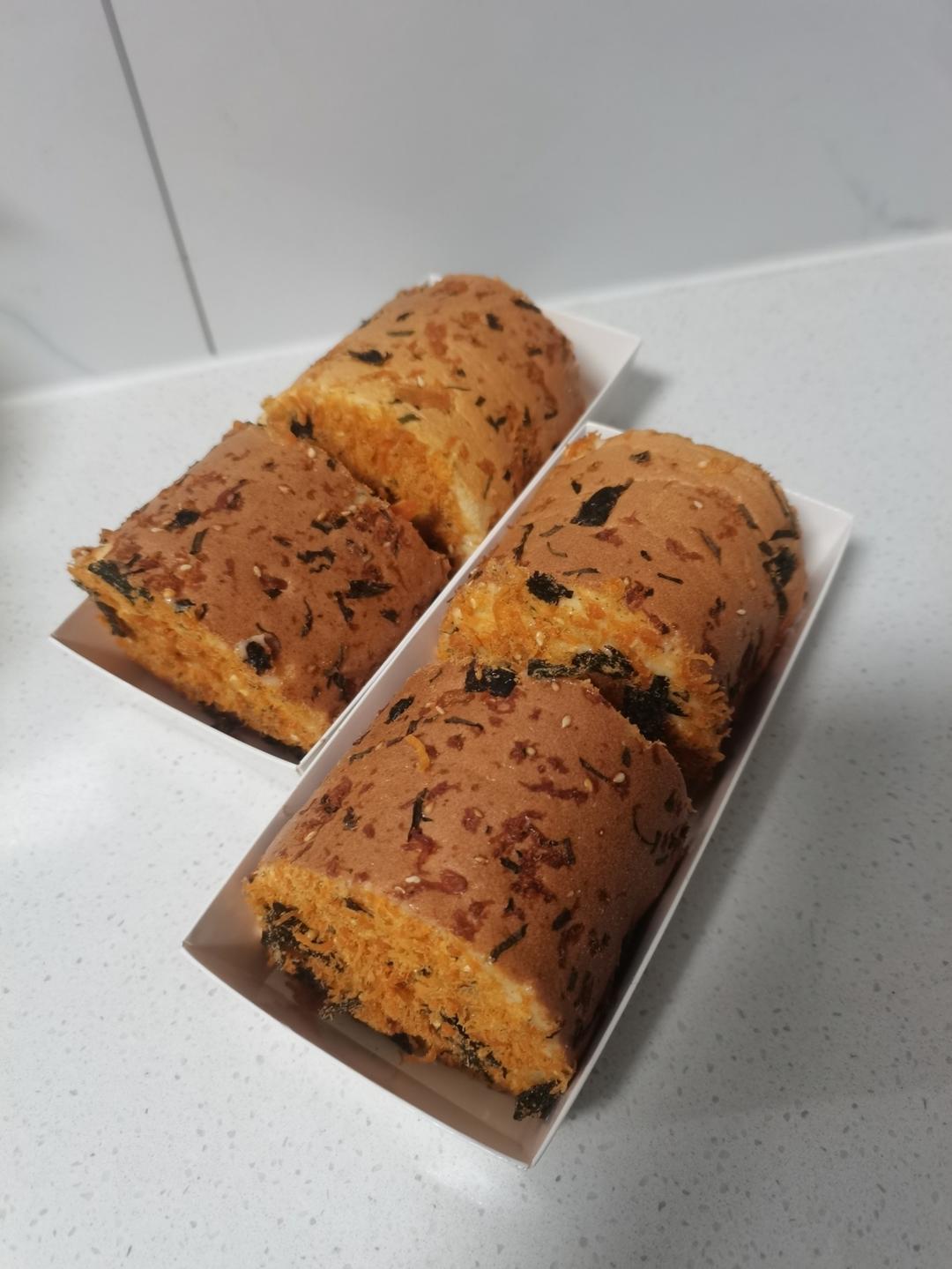 怎么卷都不裂的肉松蛋糕卷