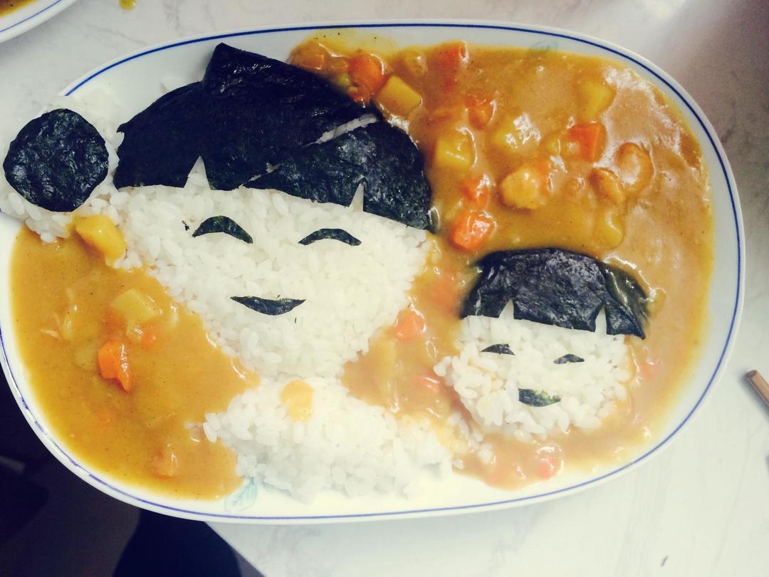 亲子宝宝咖喱鸡肉饭的做法