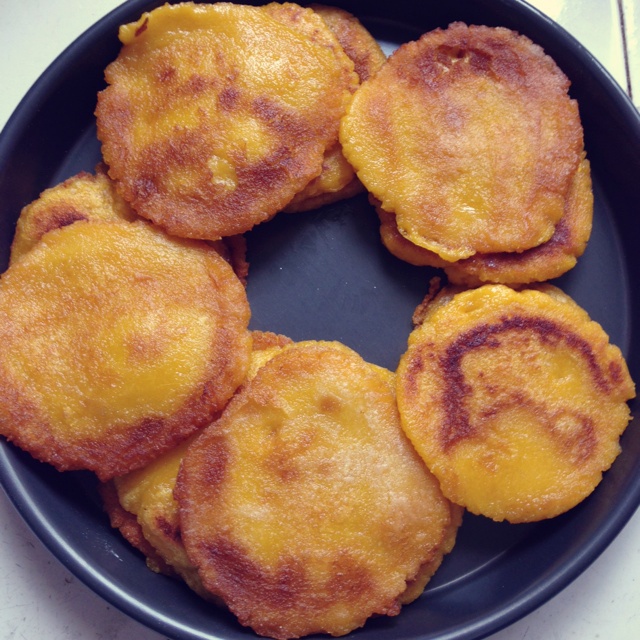 香煎南瓜饼