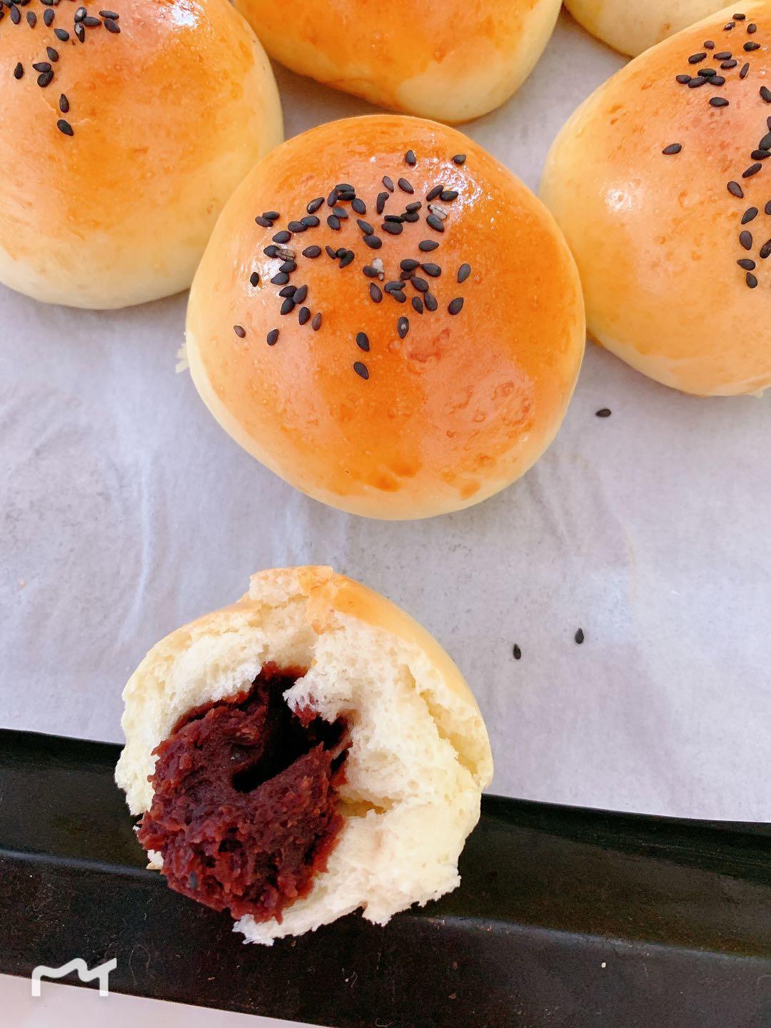 奶黄小餐包-一次发酵超好吃（附快手奶黄馅制作方法）