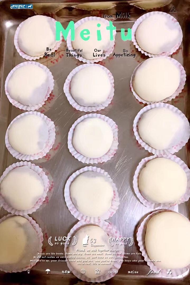 腹黑白胖子——奥利奥雪媚娘