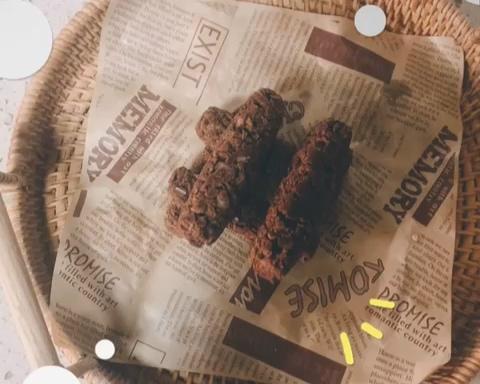 L巧克力燕麦脆（2022/10/213）的做法