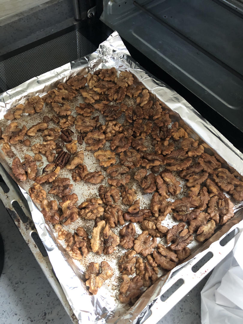 椒盐烤核桃仁