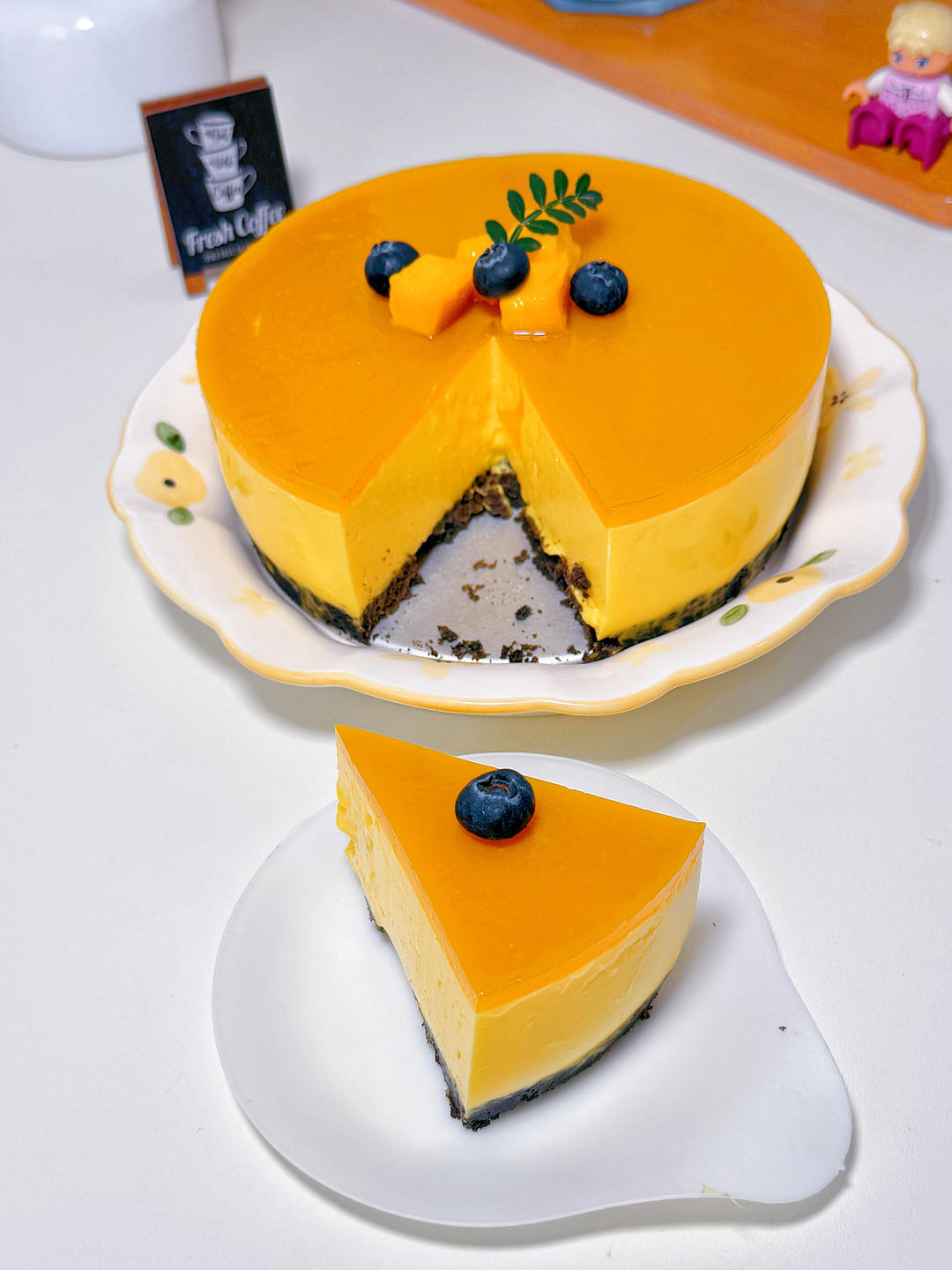 巨适合夏天的甜品🥭芒果酸奶慕斯❗️酸甜不腻