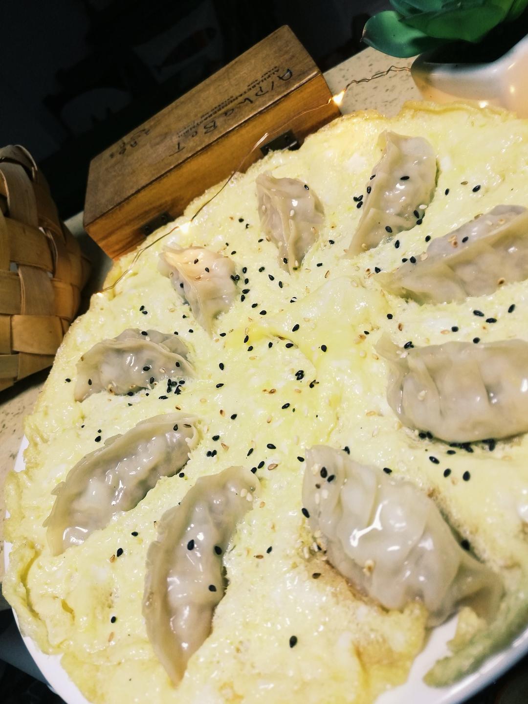 蛋饼饺子