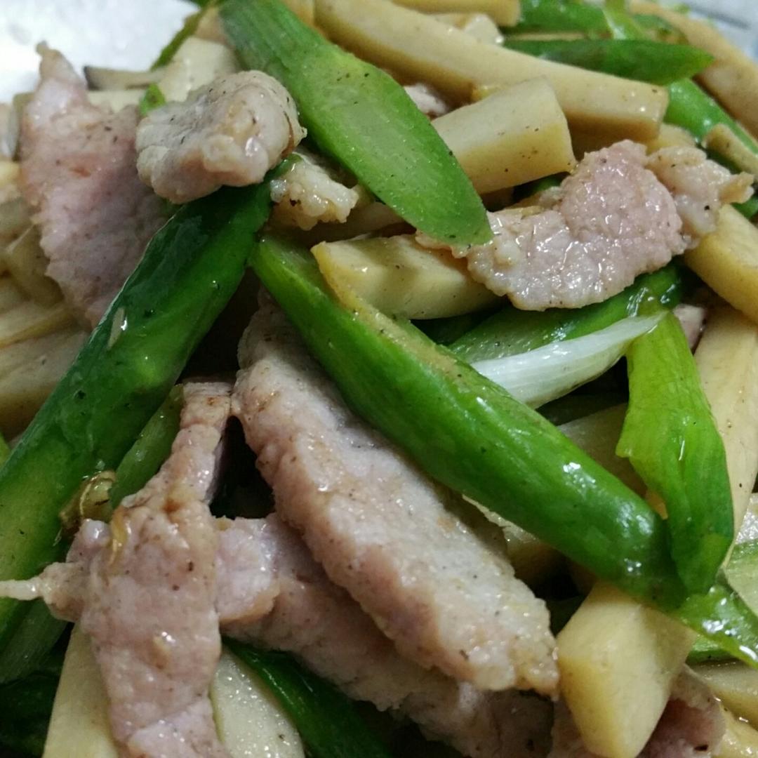芦笋炒肉