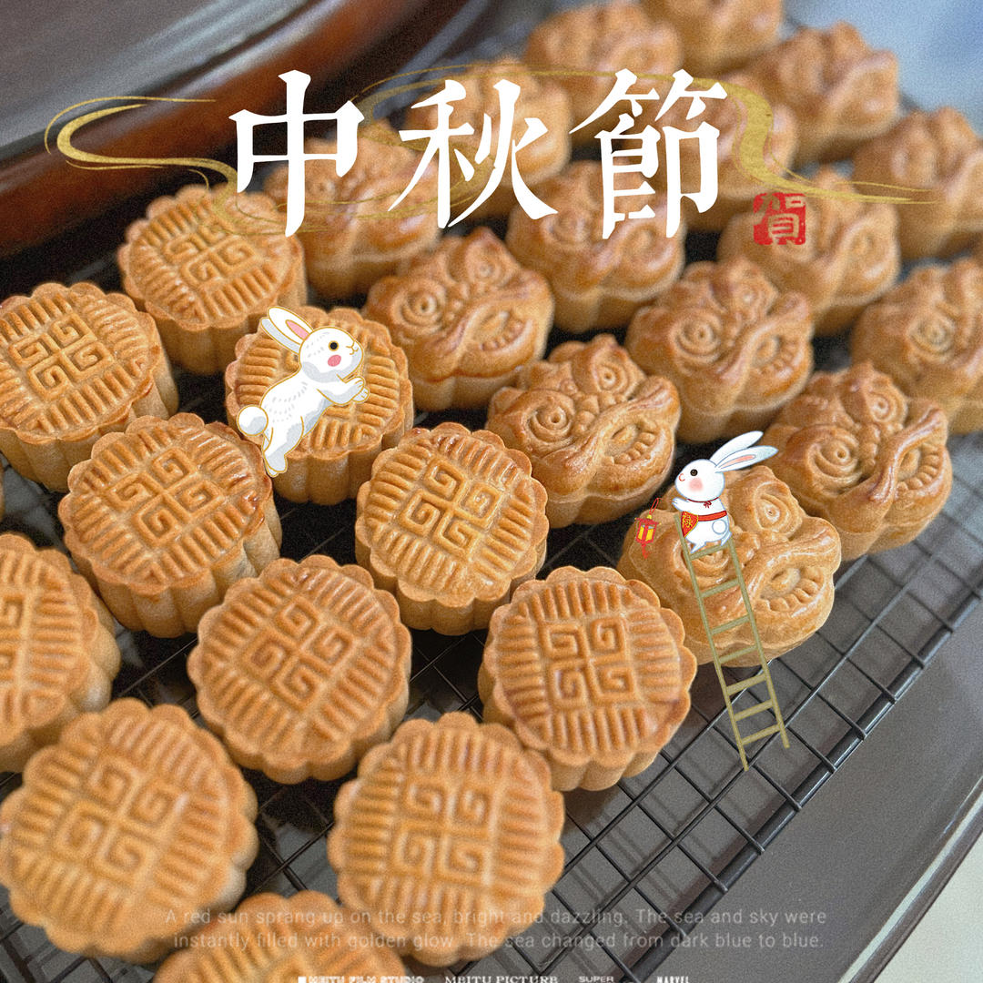 广式月饼—蛋黄莲蓉月饼