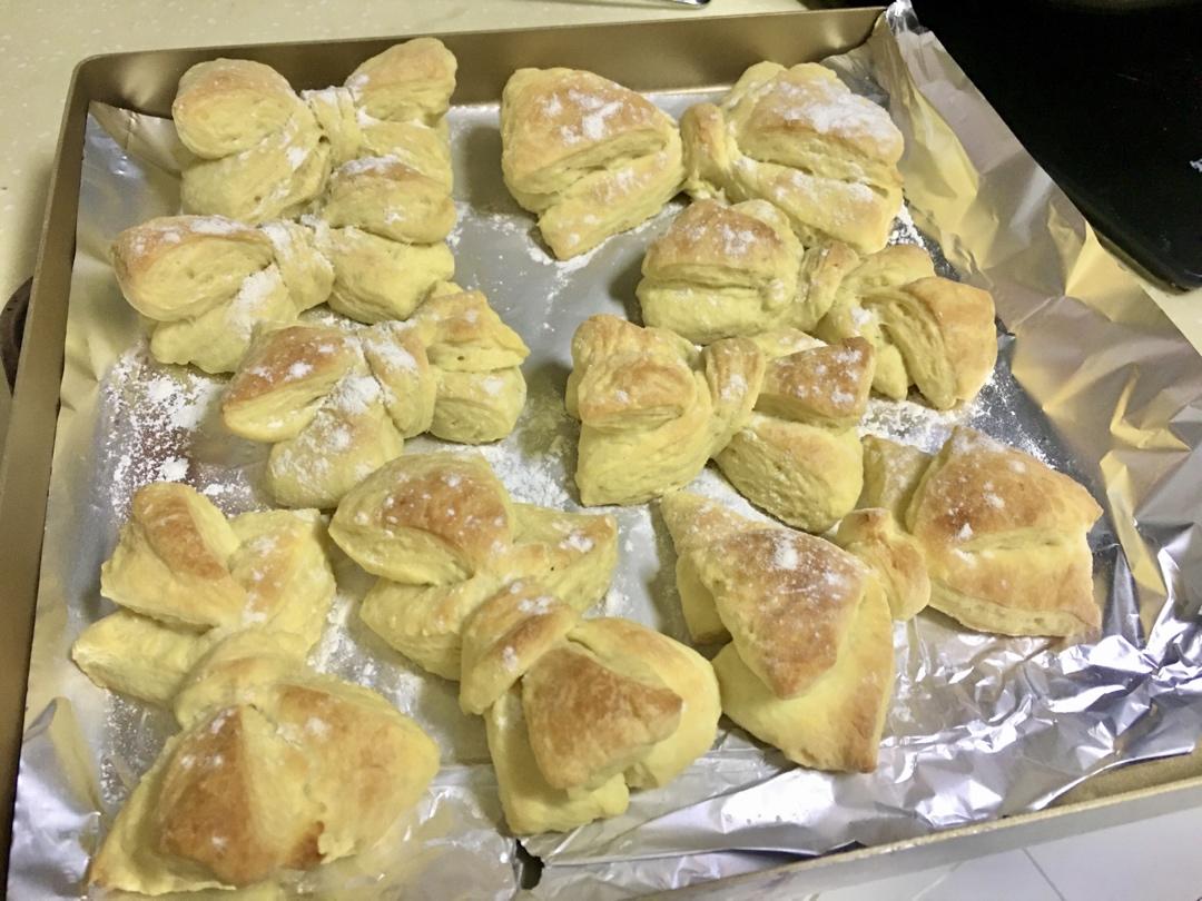 🎀新手友好—老阿姨的少女心蝴蝶结面包（多图详细）