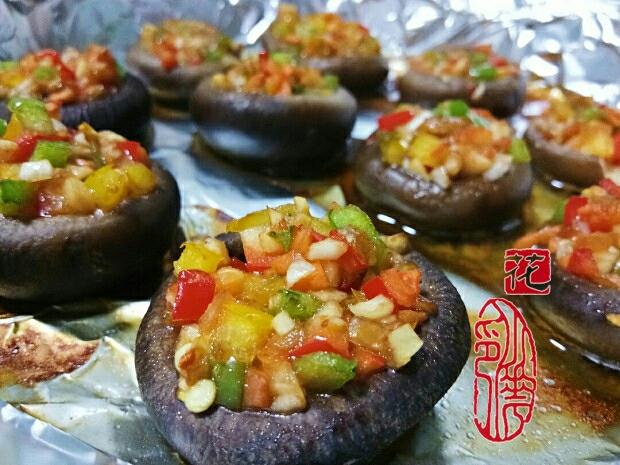 《花花家的菜》美味的锡纸烤香菇的做法