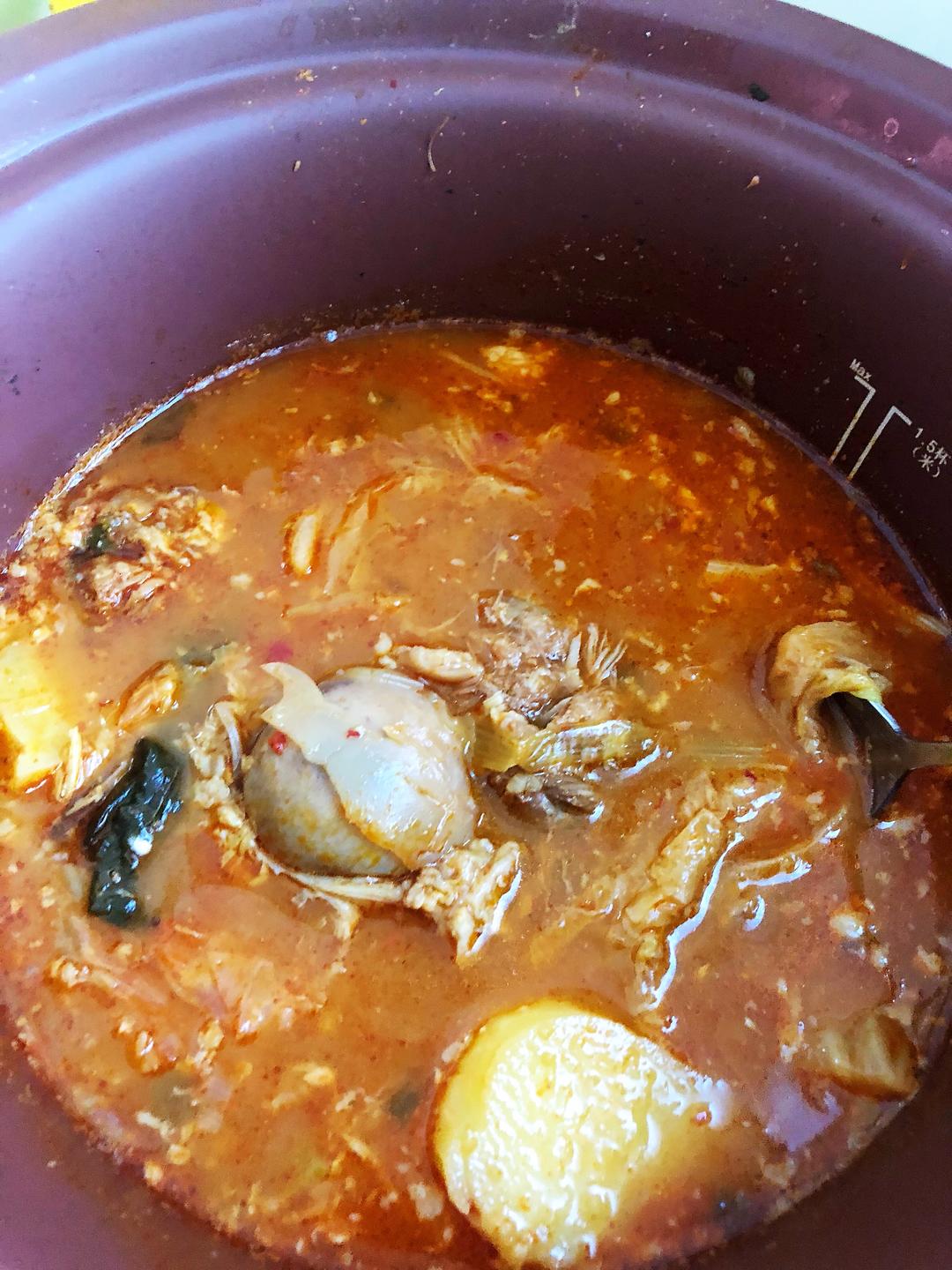 香掉舌头的韩国猪骨汤饭