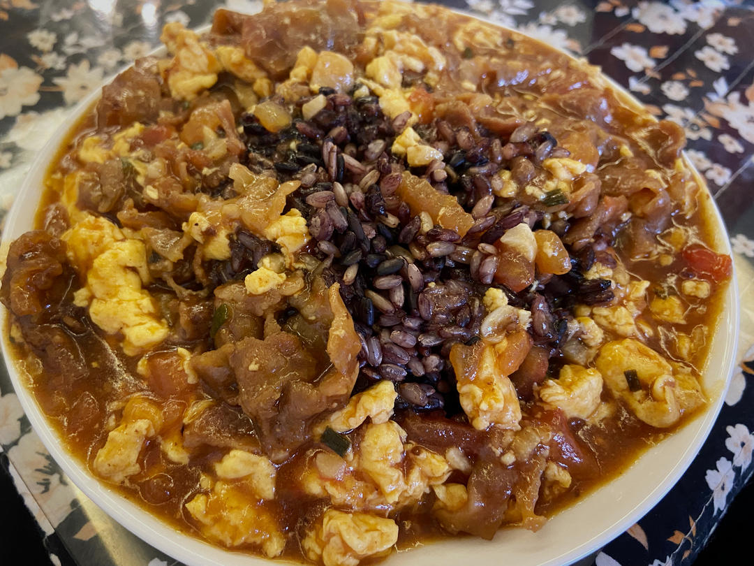 酸甜浓郁～超开胃🔥番茄滑蛋牛肉饭