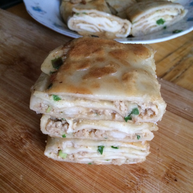 千层肉饼