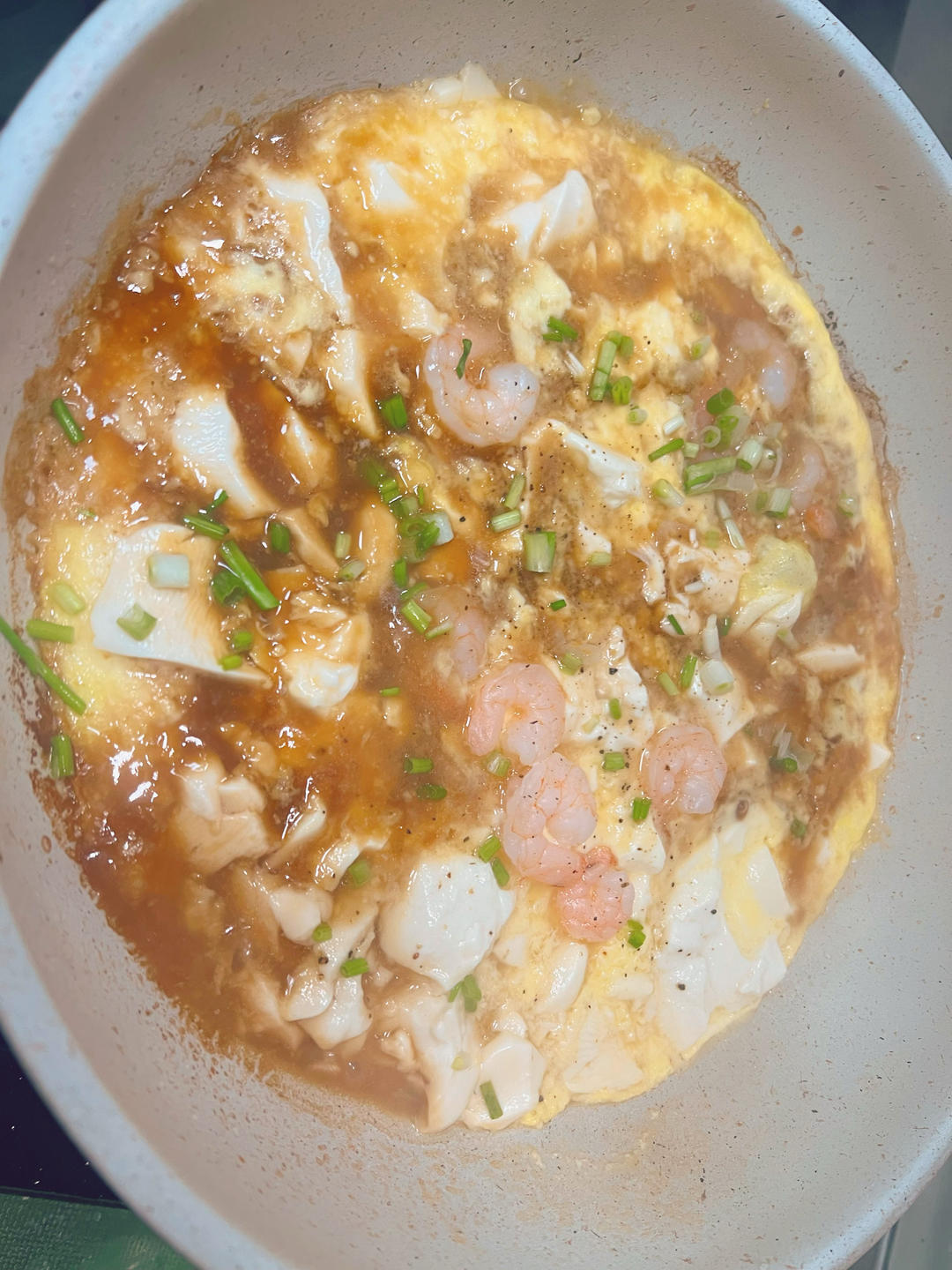 超快手营养餐——虾仁豆腐蒸蛋